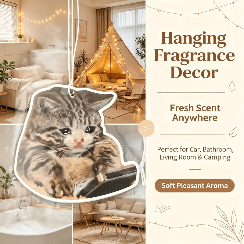Car Air Freshener - Diffuseur d'Air pour Voiture, Carte Parfumée