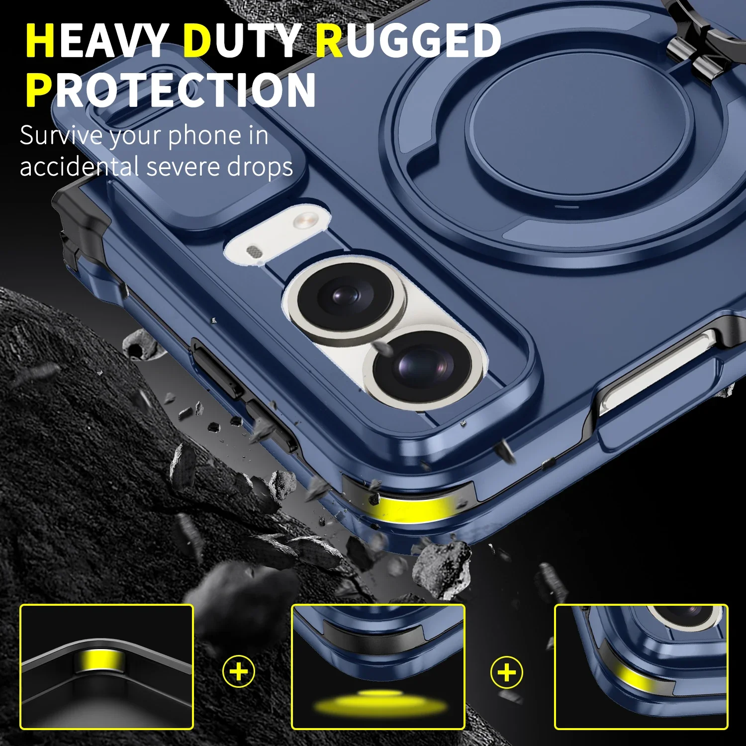 Coque pour iPhone Duo, coque d - Car Phone Holder avis et prix
