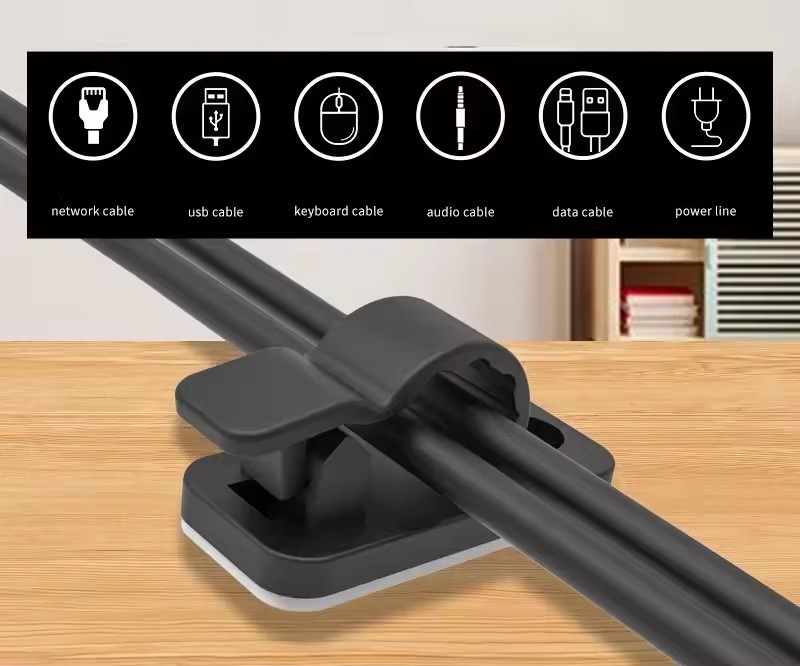 Pinces adhésives pour câbles,  - Car Cable Organizer avis et prix
