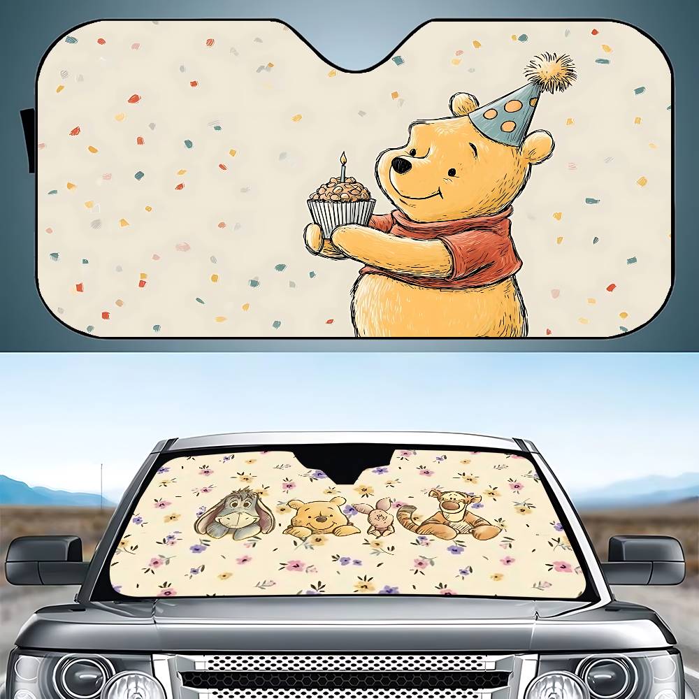 Pare-soleil mignon W-Winnie Th - Windshield Sun Shade avis et prix