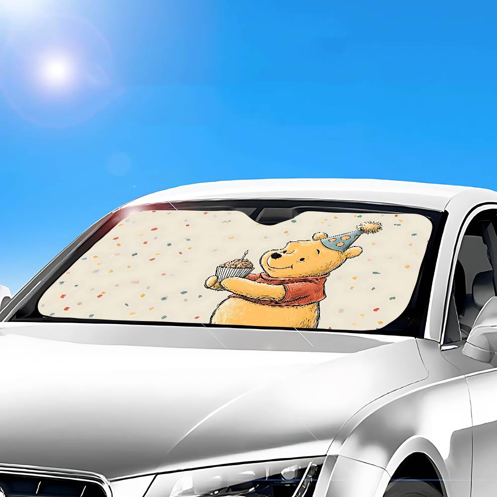 Pare-soleil mignon W-Winnie Th - Windshield Sun Shade avis et prix