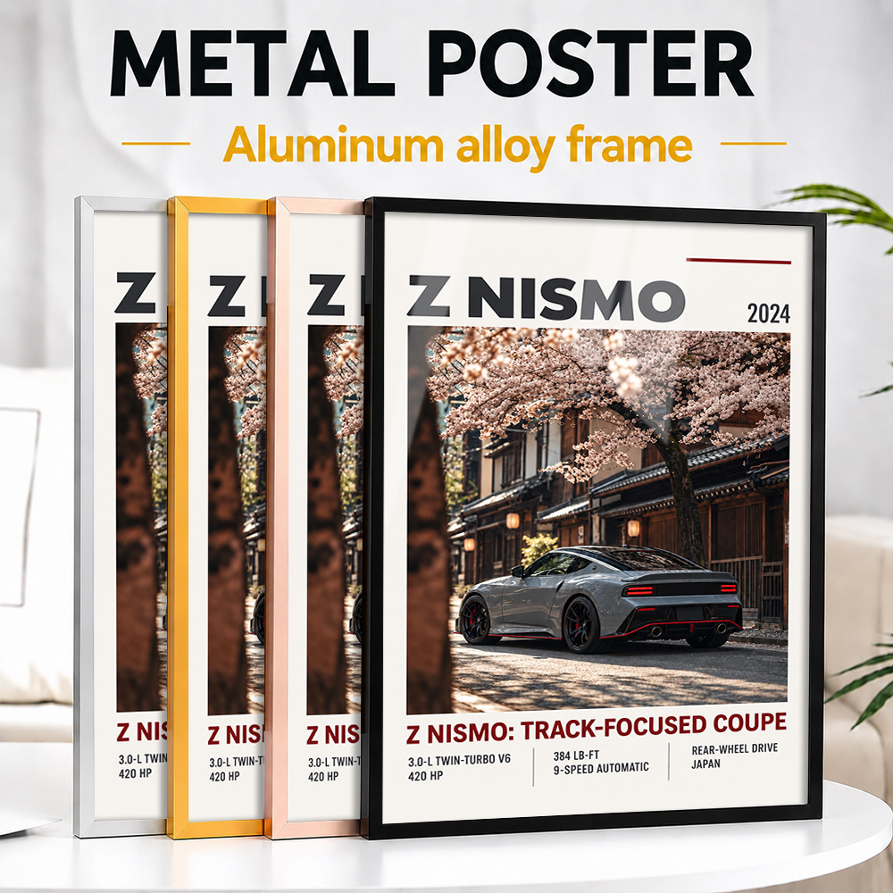 Affiche métallique personnalis - Car Mirror avis et prix