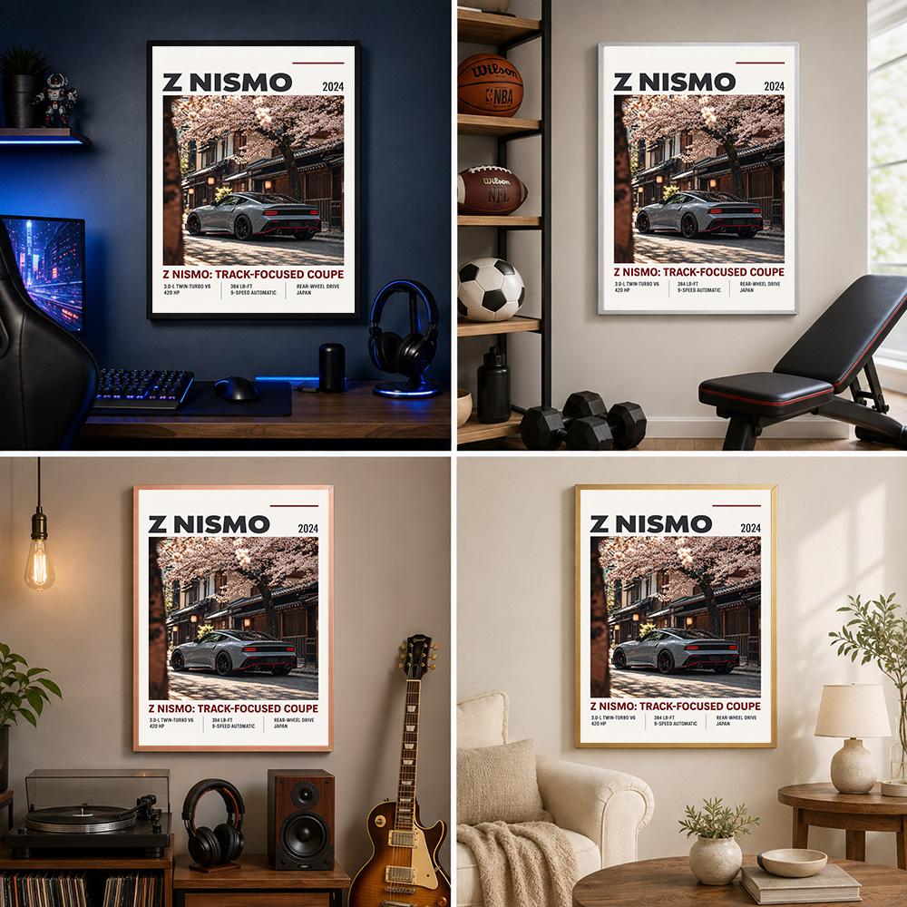 Affiche métallique personnalis - Car Mirror avis et prix