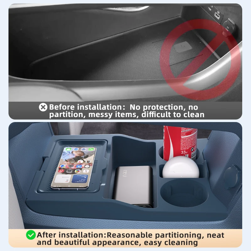 Tapis de rangement central en  - Car Organizer avis et prix