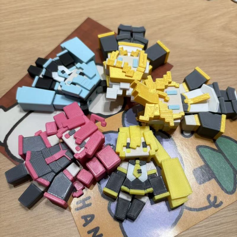 Porte-clés imprimé en 3D Hatsu - Car Accessories Japanese avis et prix