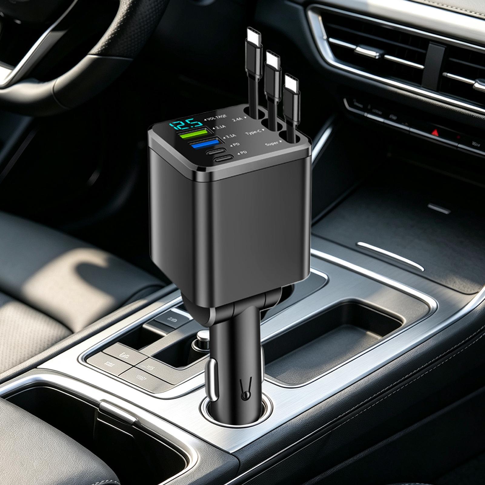 Chargeur rétractable pour voit - Car Charger avis et prix